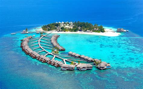 Tropical island maldives HD desktop wallpaper : Widescreen : High Definition : Fullscreen