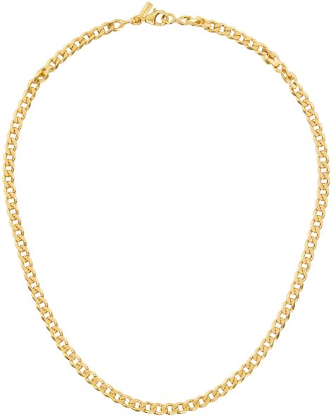 Ernest W. Baker Gold Classic Chain Necklace Ernest W. Baker