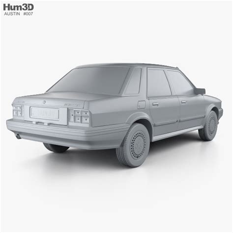 Austin Montego 1984 3D model - Vehicles on Hum3D