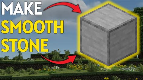 How To Make Smooth Stone in Minecraft - YouTube