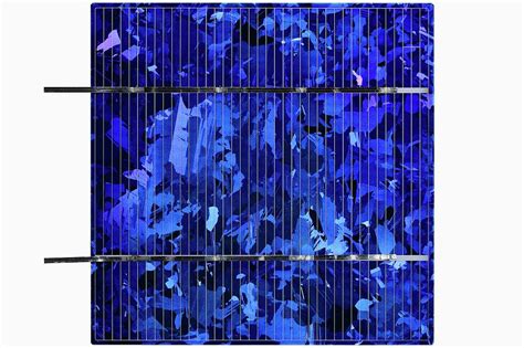 Polycrystalline Silicon Solar Cell Photograph by Antonio Romero | Fine ...