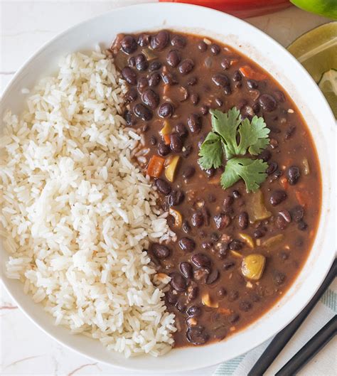 Dominican White Rice And Beans Recipe | Deporecipe.co