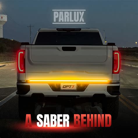 Tailgate Light Bar with Triple LED Reverse | OPT7 Redline Parlux – OPT7 Lighting Inc