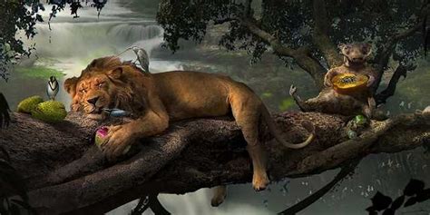 THE LION KING Concept Art Reveals A Cartoon Accurate Scar And Some Amazing Alternate Scenes