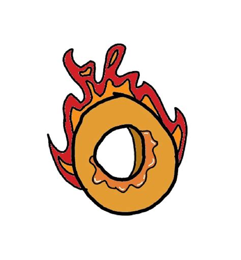 rengoku donut by Dragonballleggendary on DeviantArt