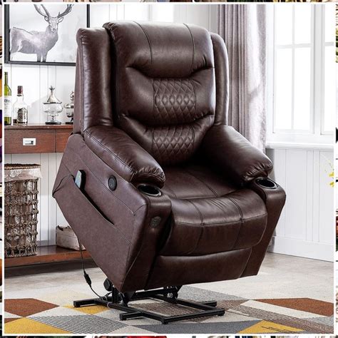 Power Lift Recliner, EVER ADVANCED Lift Chairs recliners for Elderly, Lift Chair with Heat and ...