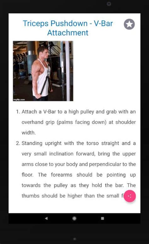 Triceps Workout - 30 Effective Triceps Exercises APK for Android - Download