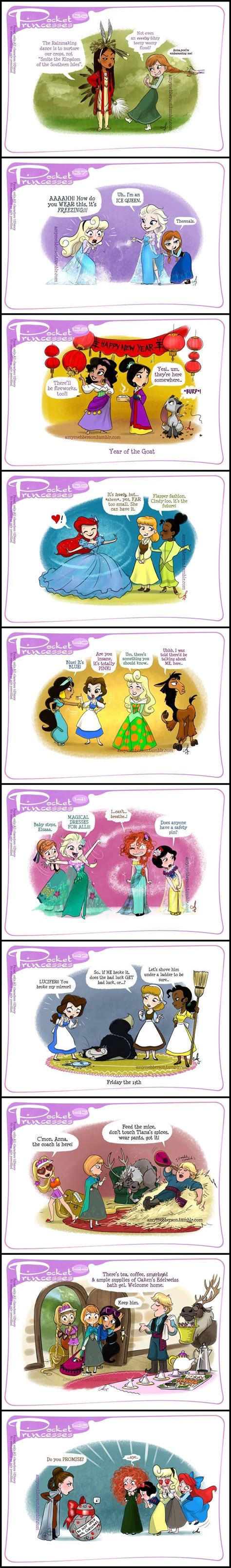 Pocket Princesses (Part 14) by Amy Mebberson | Pocket princesses ...