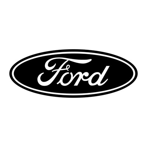 Ford black logo vector free download 20118342 Vector Art at Vecteezy