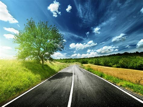 Sunny Road Wallpapers - Top Free Sunny Road Backgrounds - WallpaperAccess