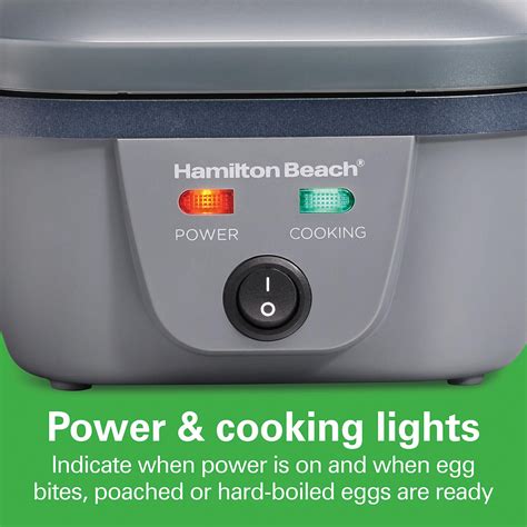 Hamilton Beach Egg Bites Plus Egg Cooker - 25510 | HamiltonBeach.com