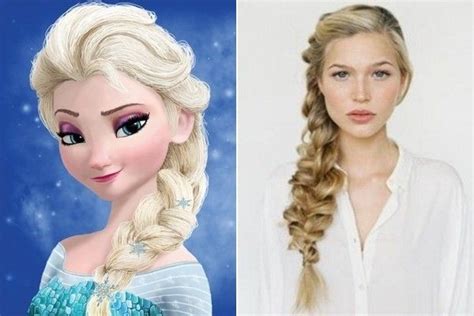 Queen Elsa, 'Frozen' | Elsa hair, Disney hairstyles, French braids tutorial