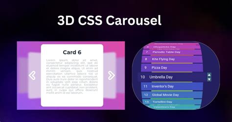 15+ 3D Carousel CSS