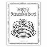 Happy Pancake Day Free Printable Coloring Page  A Storybook sketch template