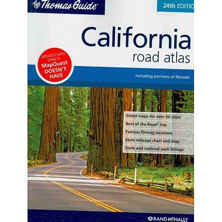 The Thomas Guide California Road Atlas - Walmart.com