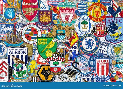 English Football Clubs editorial photo. Illustration of league - 26827501