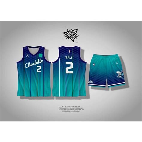 CHARLOTTE HORNETS CITY EDITION 2021-2022 FULL SUBLIMATION JERSEY ...