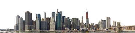 Vector New York Skyline, Urban, Landmarks, Architecture, Nightview PNG