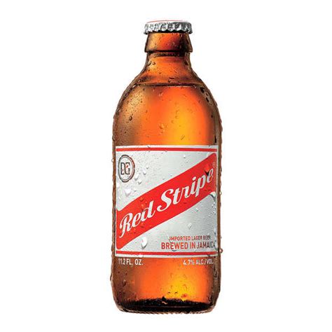 Red Stripe - Beer from Jamaica 4.7% - Desnoes and Geddes