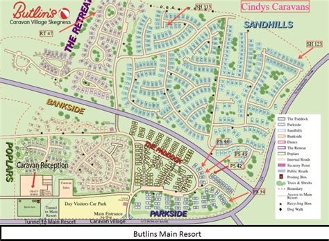 Fantastic Butlins Skegness Caravan Map in 2023 Check it out now!