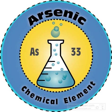 Chemical Elements Clipart- Arsenic_chemical_element - Classroom Clipart