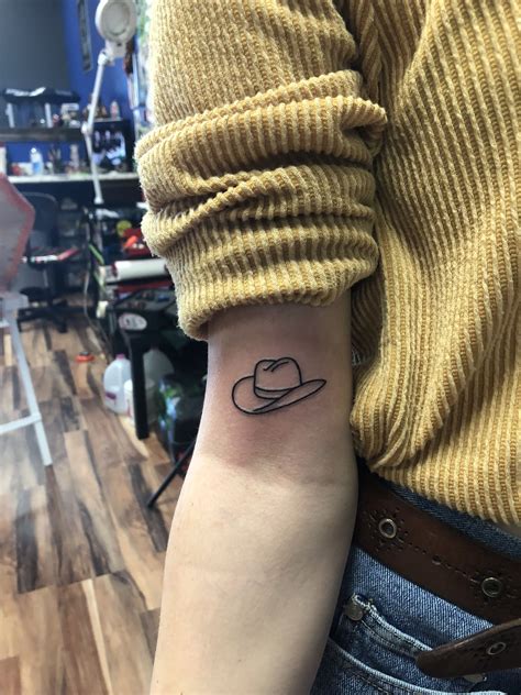 my lil cowboy hat | Cowgirl tattoos, Cowboy tattoos, Western tattoos