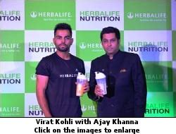 Herbalife continues its association with Virat Kohli