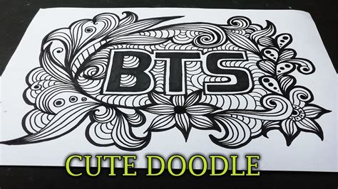 BTS Doodle Art - CheKenArt - YouTube