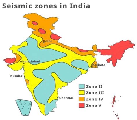 What are Seismic Zones of India - Optimize IAS