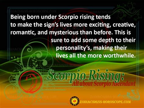 Scorpio Rising: Personality Traits of Scorpio Ascendant | 12 Rising ...