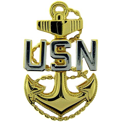 U.S. Navy USN Fouled Anchor Pin Gold & Silver Plated - Etsy