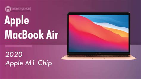 Apple MacBook Air (M1, 2020): Specs – Detailed Specifications - TheMacTip