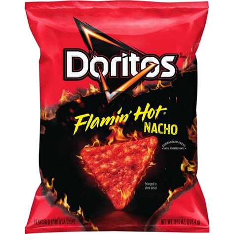 Doritos Flamin Hot Nacho Tortilla Chips | Hy-Vee Aisles Online Grocery ...