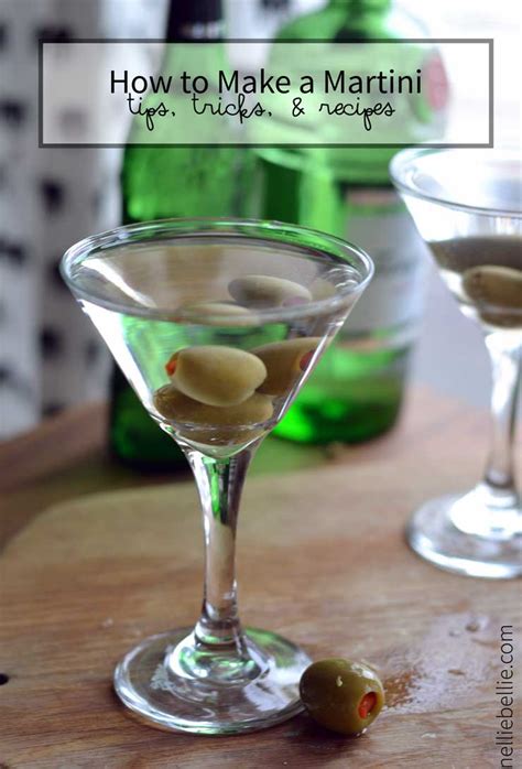 Classic Martini Recipe | a basic tutorial from NellieBellie