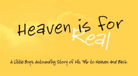 Heaven is for Real is a believable, true story and worth the read – Bison Beat Online