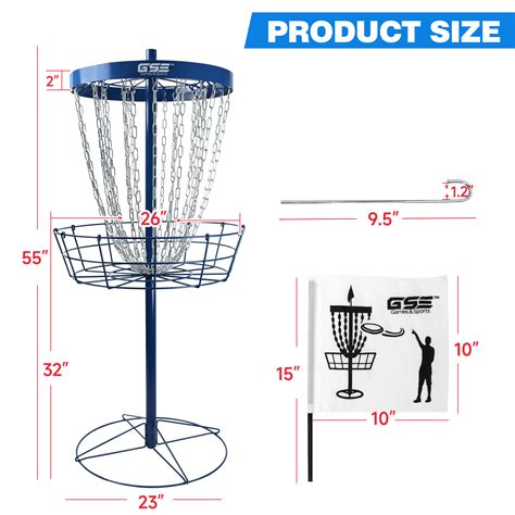 Frisbee Golf Basket Dimensions Great | americanprime.com.br