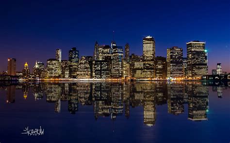 Manhattan Night Skyline, HD World, 4k Wallpapers, Images, Backgrounds, Photos and Pictures