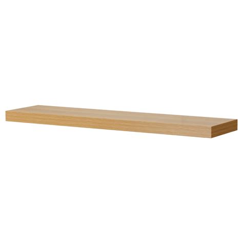 LACK wall shelf, oak effect, 431/4x101/4" - IKEA