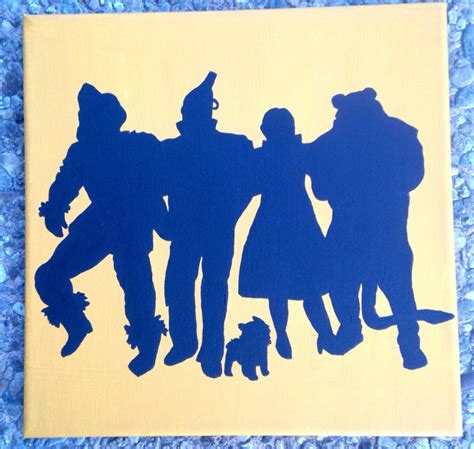 Items similar to Wizard of Oz Silhouette on Etsy