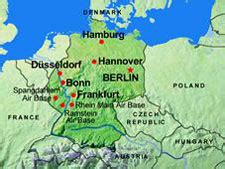 Germany Map Ramstein