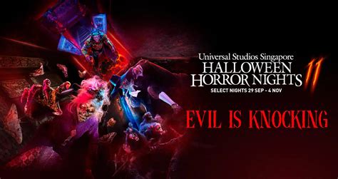 Evil is Knocking…Dare to Enter Universal Studios Singapore Halloween Horror Nights 11 - Horror ...