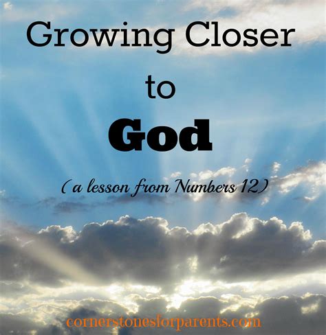 How to Grow Closer to God | Cornerstones for Parents