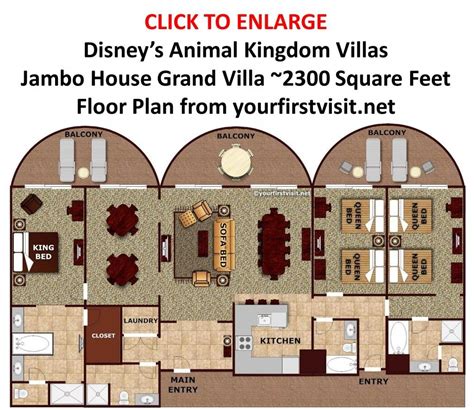 Large Family Deluxe Options at Walt Disney World - yourfirstvisit.net ...