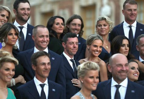 Ryder Couples: Photos of 2018 Ryder Cup players with their WAGs at Gala – Orange County Register