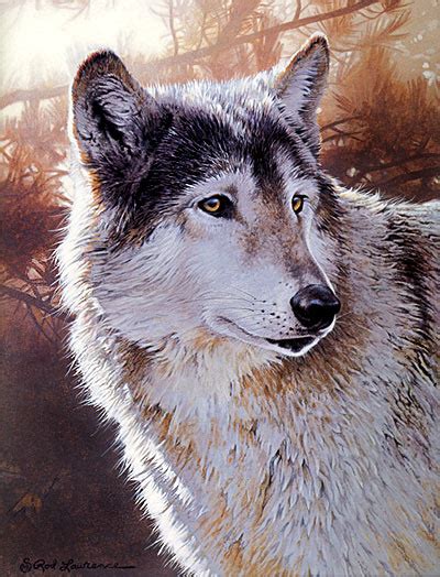 Wolf, wildlife acrylic painting lesson