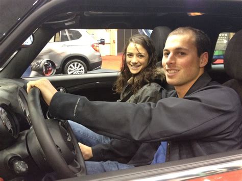 Two guests sit inside our MINI. — at Ix Center- Cleveland Auto Show ...