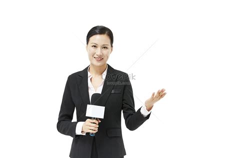 Female Reporter Wearing A Suit Picture And HD Photos | Free Download On ...