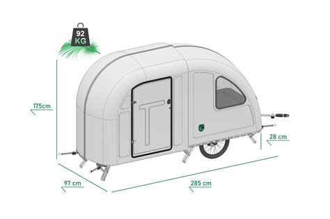 Wide Path Camper - Bicycle Camper white » Thomas Møller Pedersen ApS