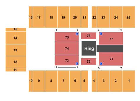 Allen County War Memorial Coliseum Seating Chart - Fort Wayne