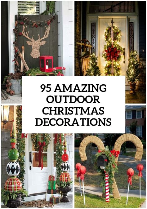 Outdoor Christmas Animals Decorations